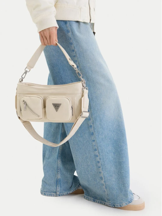 Zdjęcie produktu Guess Jeans Torebka CWBEO-GUESS-B-007-09 Écru Kremowy