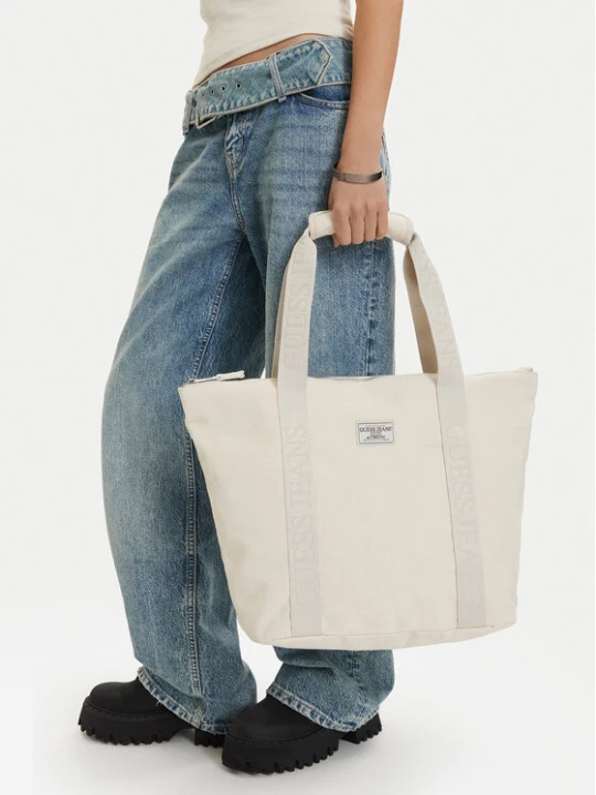 Zdjęcie produktu Guess Jeans Torebka CWBEO-GUESS-B-016-09 Écru Kremowy