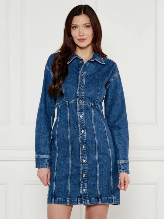 Zdjęcie produktu GUESS Jeansowa sukienka MIRIA niebieski