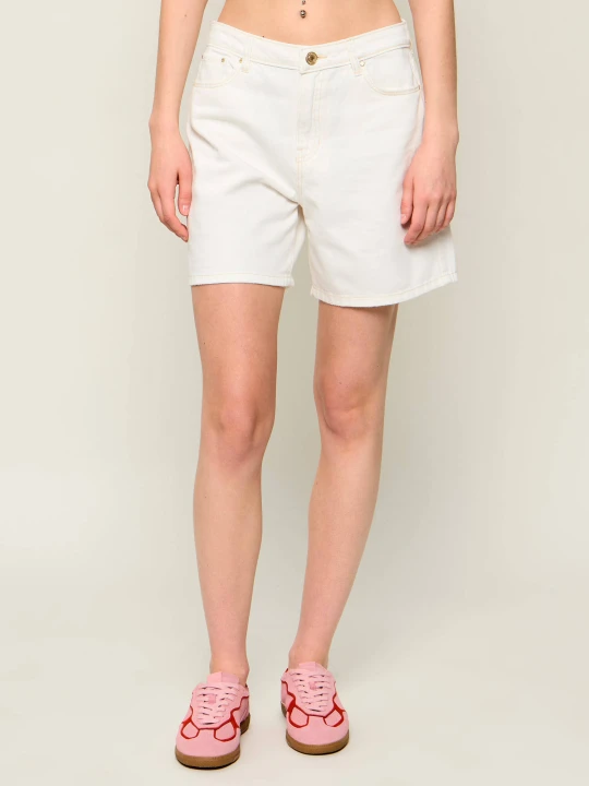 Zdjęcie produktu GUESS Jeansowe szorty | Relaxed fit ecru