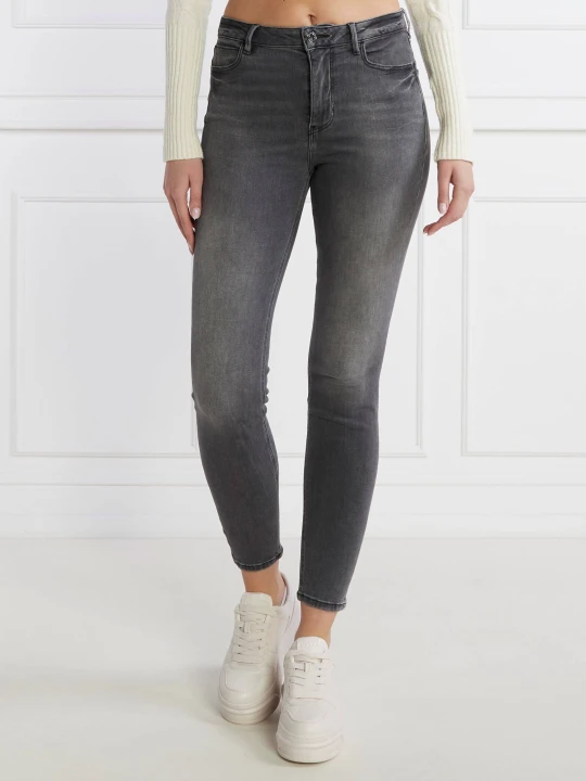 Zdjęcie produktu GUESS Jeansy 1981 SKINNY | Skinny fit grafitowy