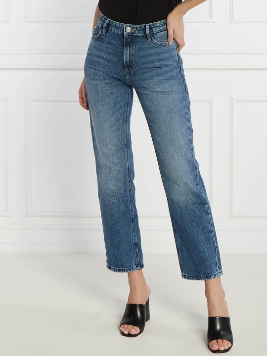 Zdjęcie produktu GUESS Jeansy 1981 | Straight fit | high waist niebieski