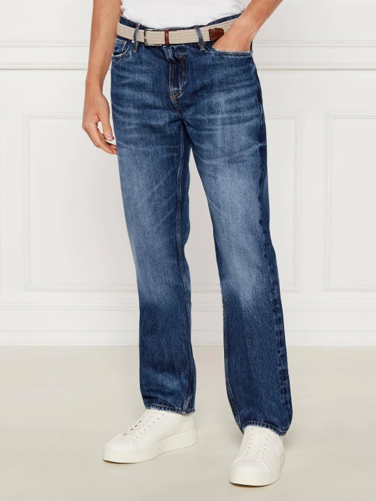 Zdjęcie produktu GUESS Jeansy ANGELS | Regular Fit granatowy