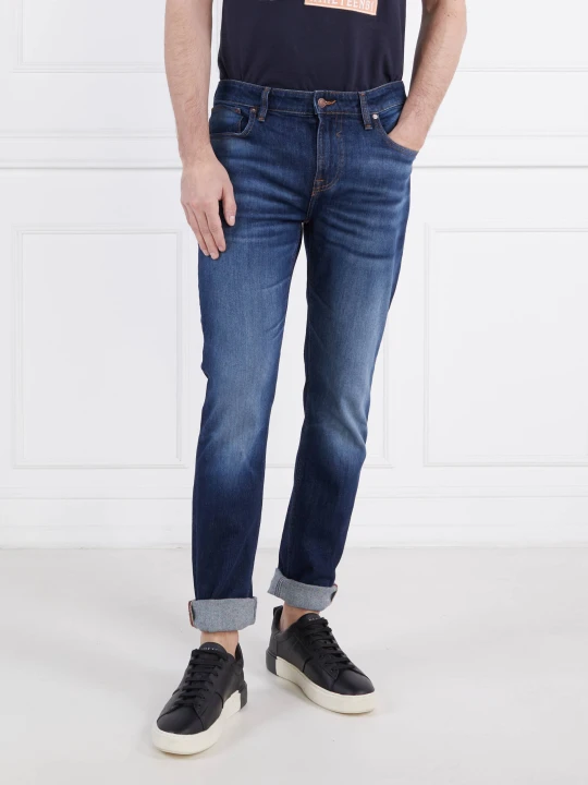 Zdjęcie produktu GUESS Jeansy ANGELS | Regular Fit granatowy
