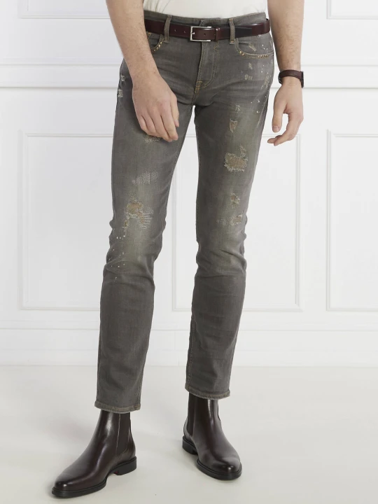 Zdjęcie produktu GUESS Jeansy Angels | Slim Fit szary