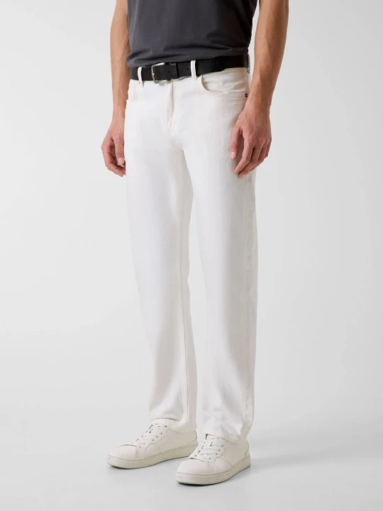Zdjęcie produktu GUESS Jeansy ANGELS | Slim Fit | low rise biały