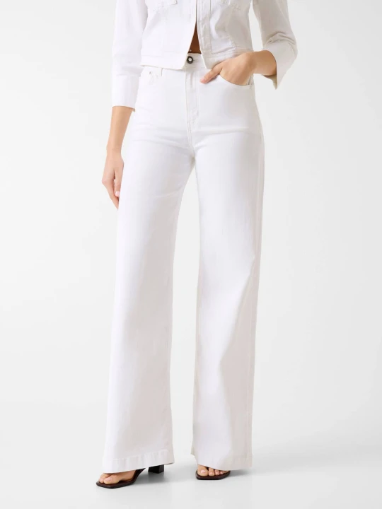 Zdjęcie produktu GUESS Jeansy Bellagio | Relaxed fit biały