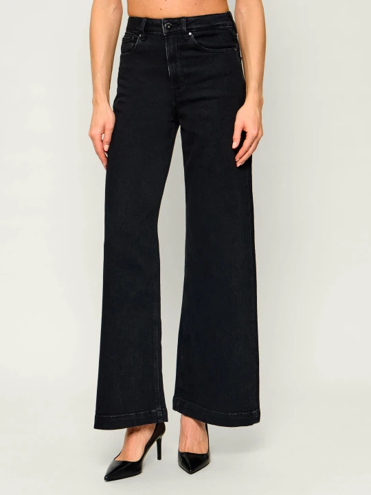 Zdjęcie produktu GUESS Jeansy Bellagio | Relaxed fit | z dodatkiem kaszmiru czarny