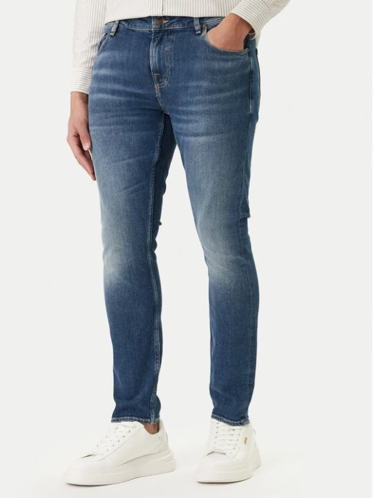 Zdjęcie produktu Guess Jeansy Chris M2YA27 D4Q42 Granatowy Super Skinny Fit