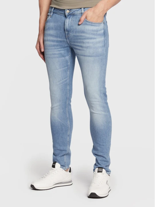 Zdjęcie produktu Guess Jeansy Chris M2YA27 D4Q43 Niebieski Super Skinny Fit