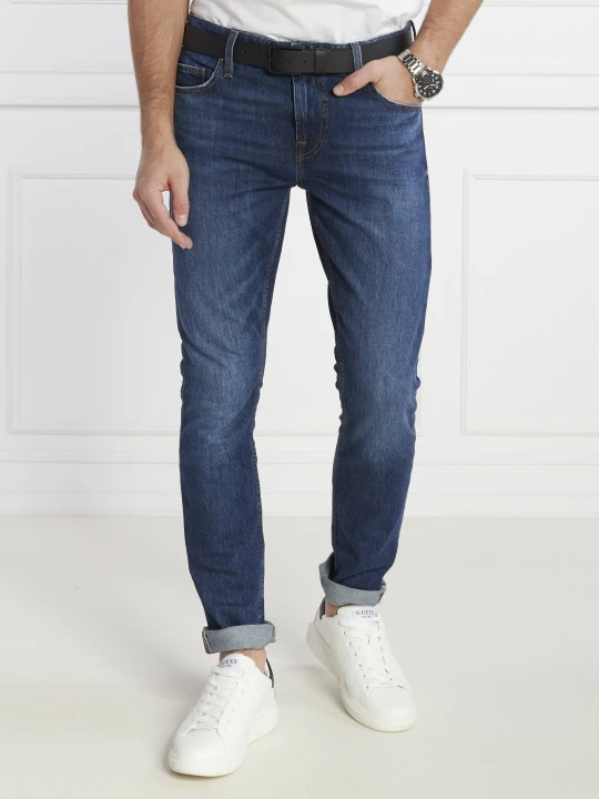 Zdjęcie produktu GUESS Jeansy Chris | Super Skinny fit niebieski