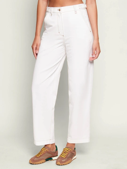 Zdjęcie produktu GUESS Jeansy CORELINE | Regular Fit | high waist biały