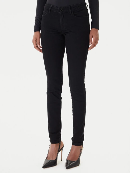 Zdjęcie produktu Guess Jeansy Curve X. W2YAJ2 D4PZ1 Czarny Skinny Fit