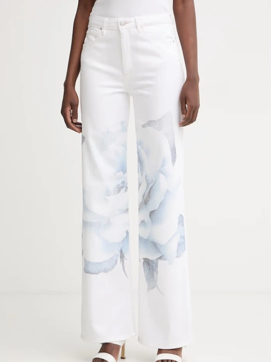 Zdjęcie produktu Guess jeansy damskie biały