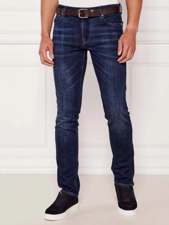 Zdjęcie produktu GUESS Jeansy FINNLEY | Slim Fit granatowy