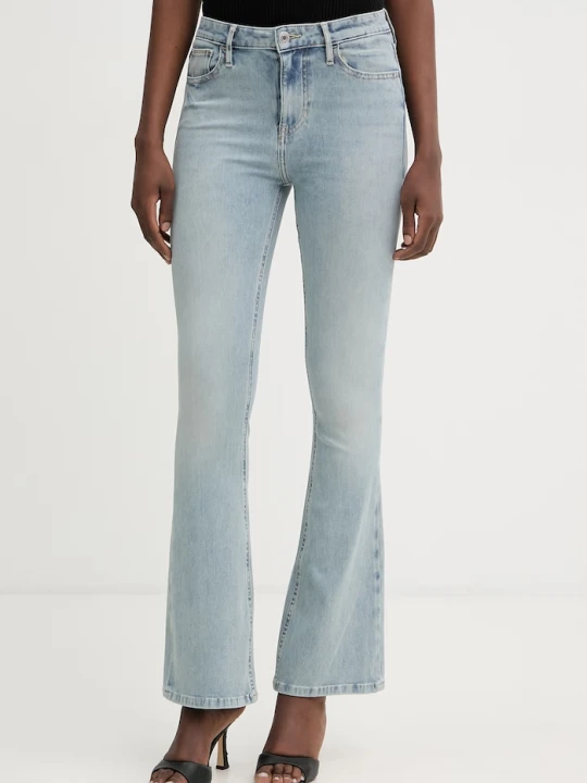 Zdjęcie produktu Guess jeansy flare damskie niebieski