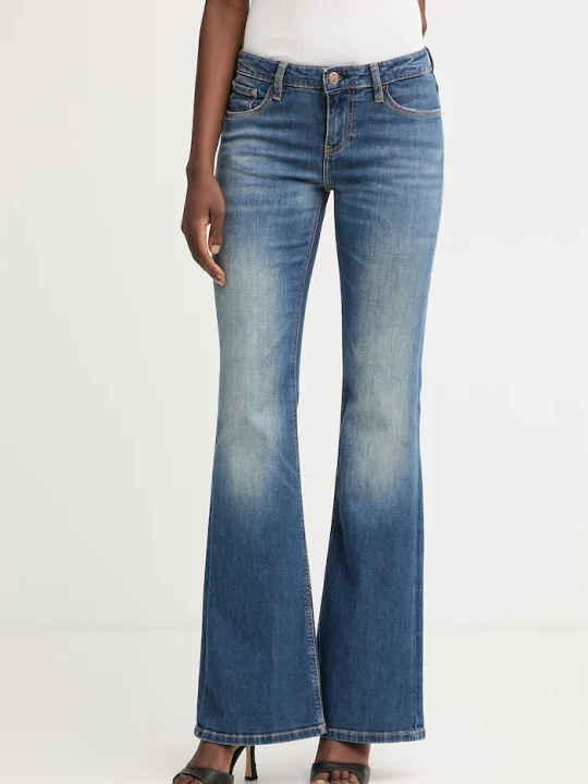 Zdjęcie produktu Guess jeansy flare damskie niebieski