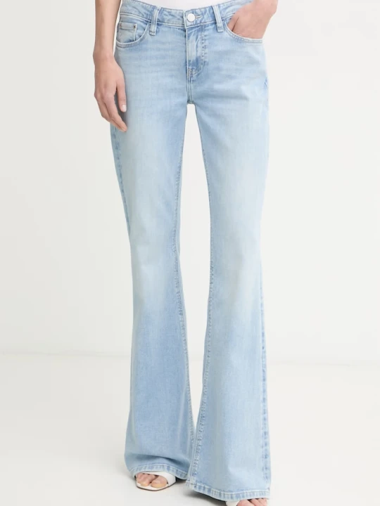 Zdjęcie produktu Guess jeansy flare damskie niebieski