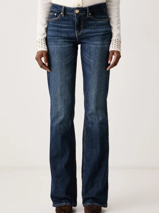 Zdjęcie produktu Guess jeansy flare damskie BEVERLY niebieski
