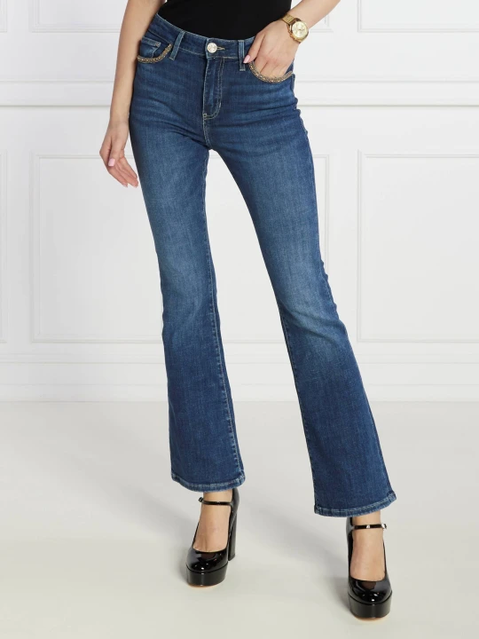 Zdjęcie produktu GUESS Jeansy | flare fit granatowy