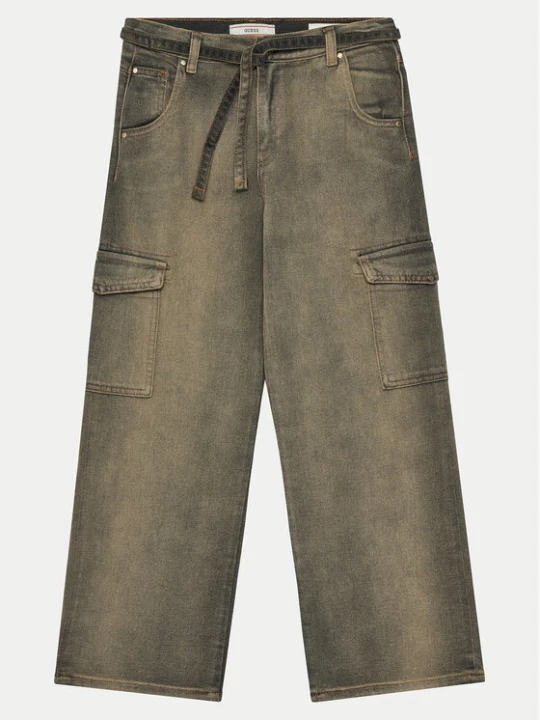 Zdjęcie produktu Guess Jeansy J5RA13 D5J40 Złoty Relaxed Fit