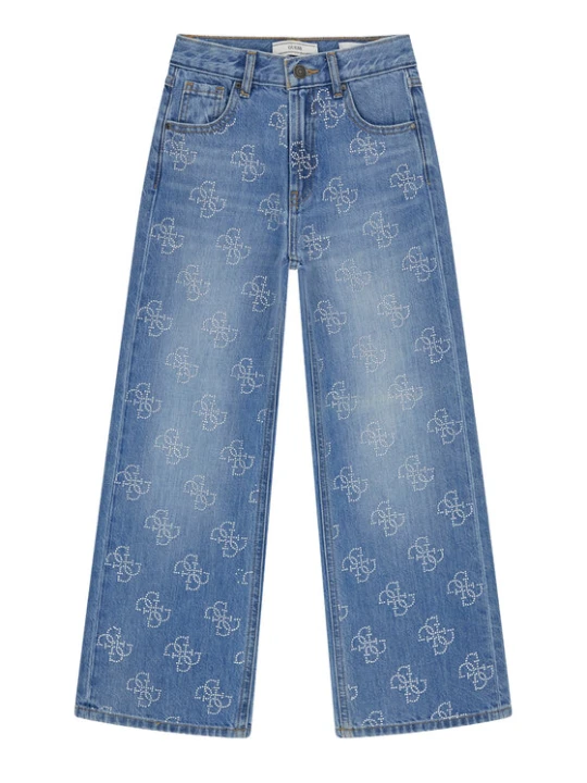 Zdjęcie produktu Guess Jeansy J6GA00 D45E0 Niebieski Relaxed Fit