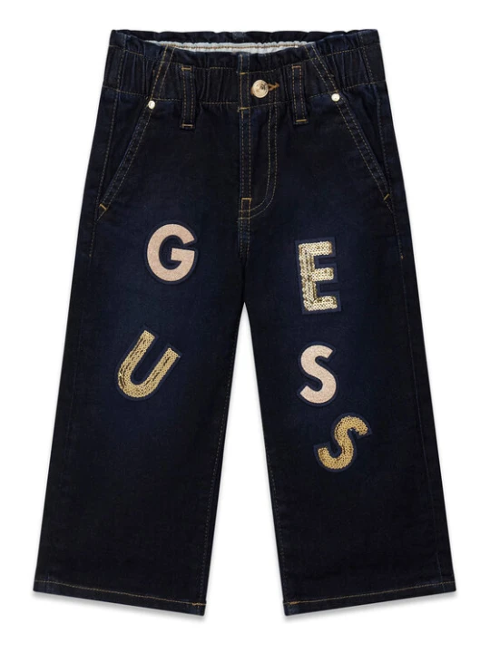 Zdjęcie produktu Guess Jeansy K6BA02 D2167 Granatowy Bootcut Fit