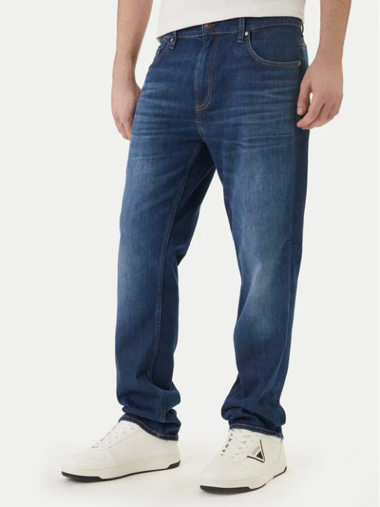 Zdjęcie produktu Guess Jeansy M6GA31 D1089 Niebieski Straight Leg