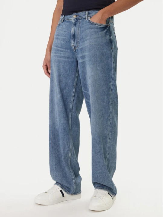 Zdjęcie produktu Guess Jeansy M6RA0P D0618 Niebieski Baggy Fit