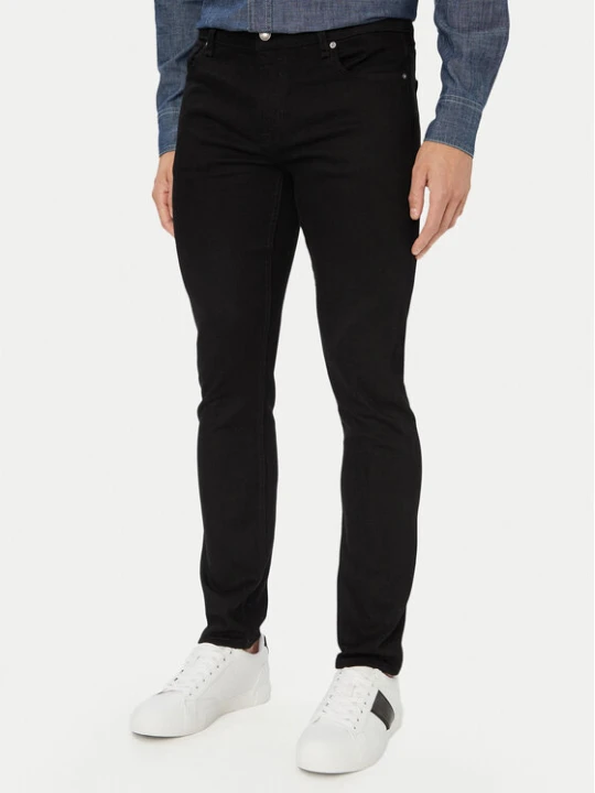 Zdjęcie produktu Guess Jeansy M6YAN1 D1486 Czarny Skinny Fit