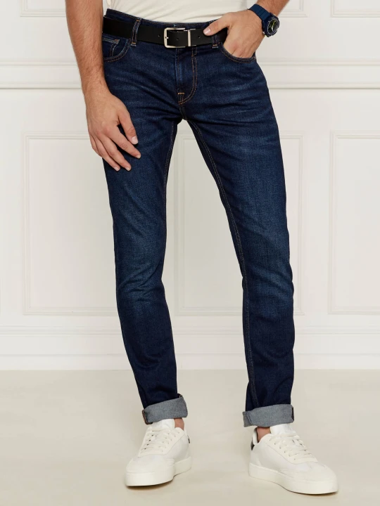 Zdjęcie produktu GUESS Jeansy MIAMI | Skinny fit | z dodatkiem wełny granatowy