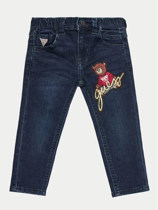 Zdjęcie produktu Guess Jeansy N4BA06 D4CA0 Granatowy Regular Fit