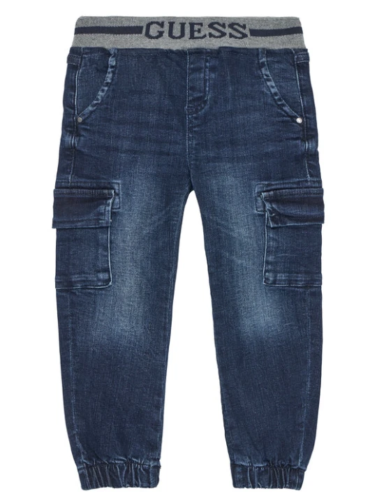 Zdjęcie produktu Guess Jeansy N5YA07 D46T0 Granatowy Regular Fit