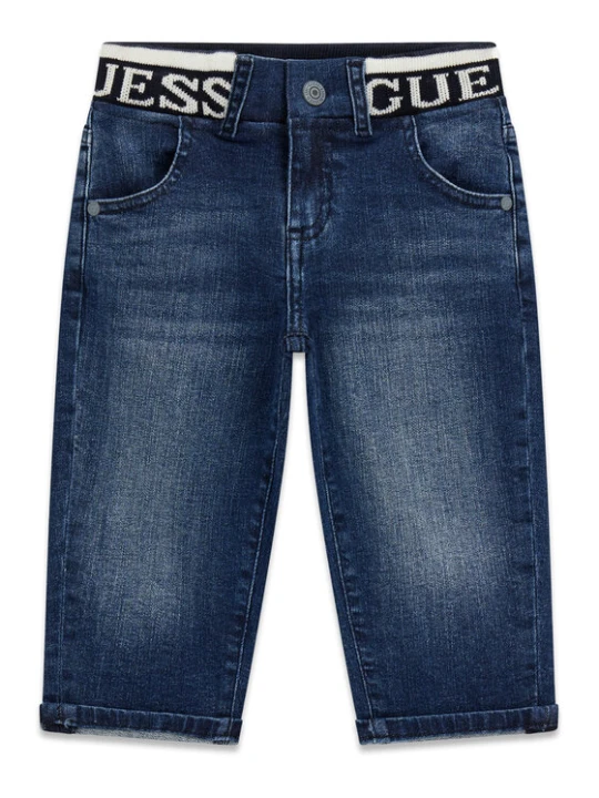 Zdjęcie produktu Guess Jeansy N6BA09 D2196 Niebieski Oversize