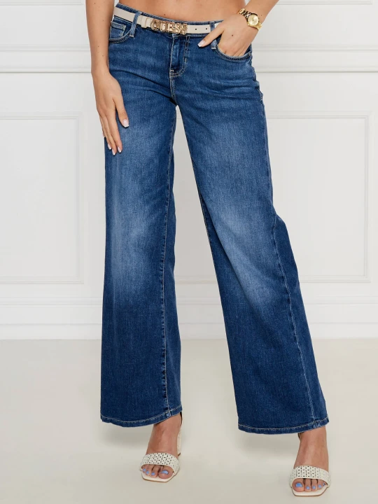 Zdjęcie produktu GUESS Jeansy | Palazzo granatowy
