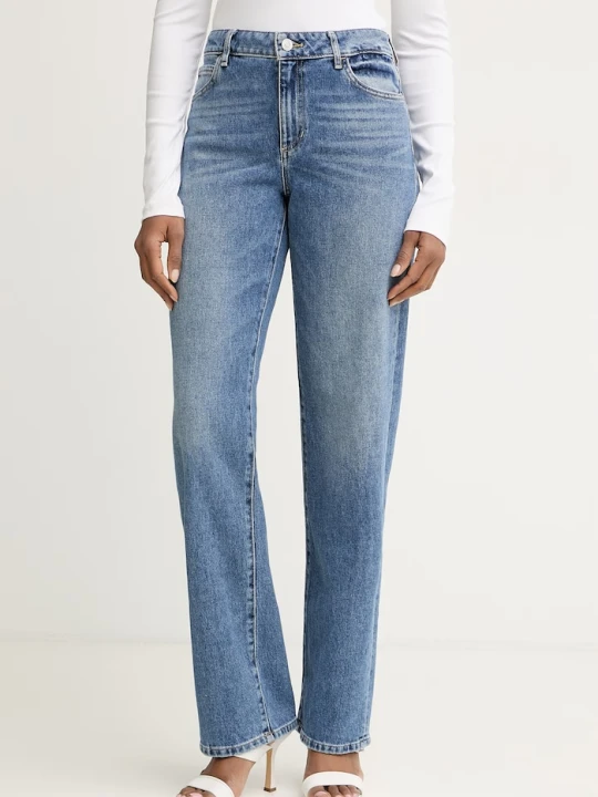 Zdjęcie produktu Guess jeansy relaxed fit damskie GAIA niebieski