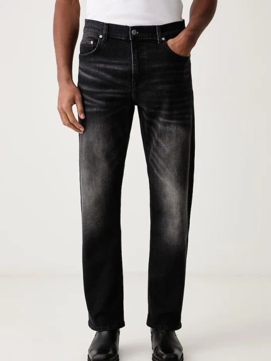 Zdjęcie produktu Guess jeansy relaxed fit męskie FINNLEY czarny