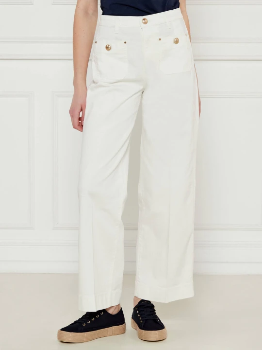 Zdjęcie produktu GUESS Jeansy SAILOR | flare fit ecru