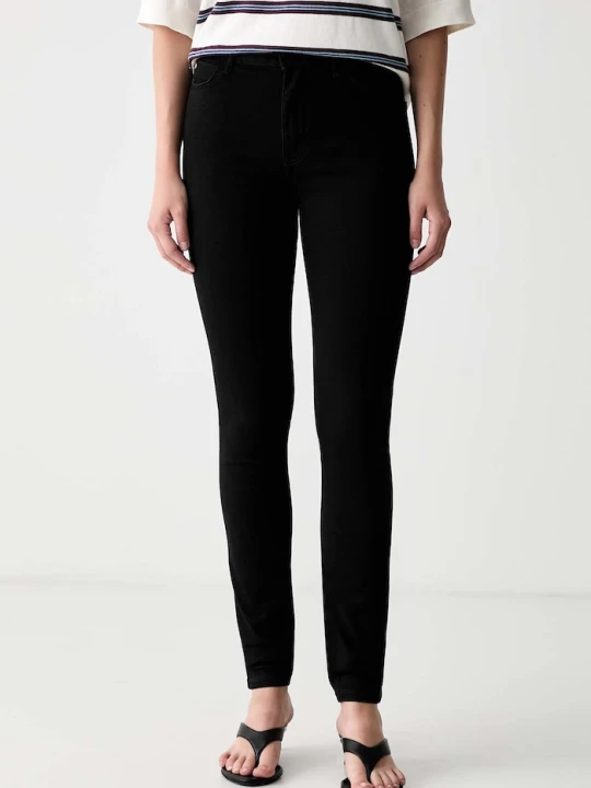 Zdjęcie produktu Guess jeansy skinny damskie 1981 SKINNY czarny