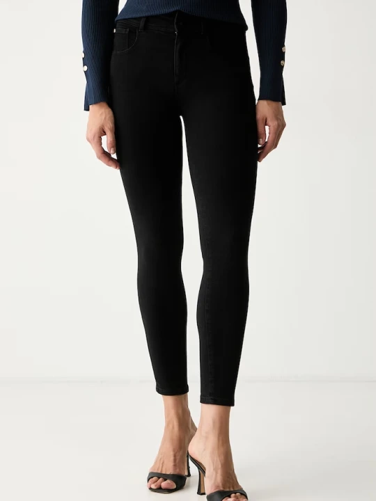 Zdjęcie produktu Guess jeansy skinny damskie SHAPE UP czarny