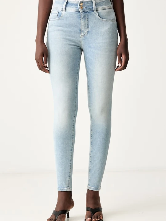 Zdjęcie produktu Guess jeansy skinny damskie SHAPE UP niebieski