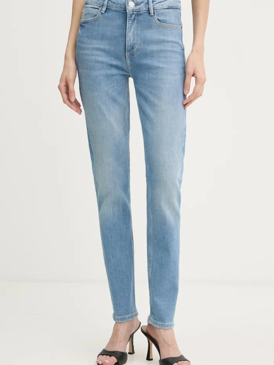 Zdjęcie produktu Guess jeansy straight damskie 1981 niebieski