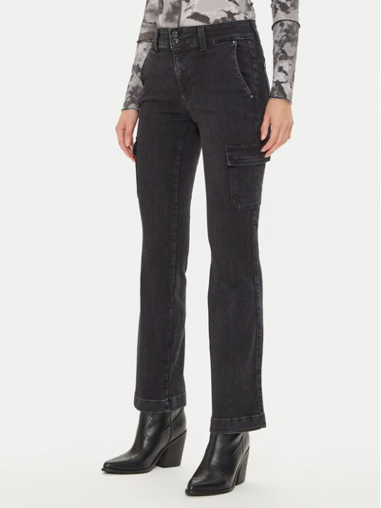Zdjęcie produktu Guess Jeansy W4BA1B D5JF2 Szary Slim Fit