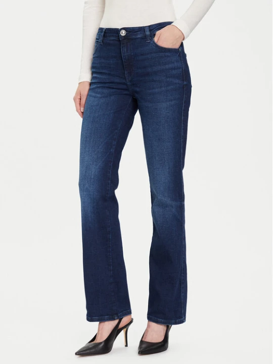 Zdjęcie produktu Guess Jeansy W5BA15 D0791 Niebieski Straight Fit