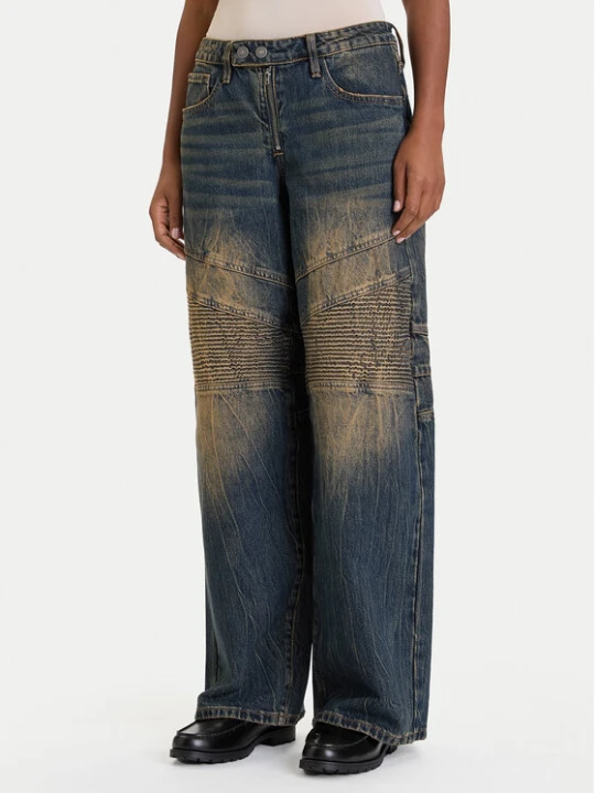 Zdjęcie produktu Guess Jeansy W5BA2J D4XYG Granatowy Regular Fit