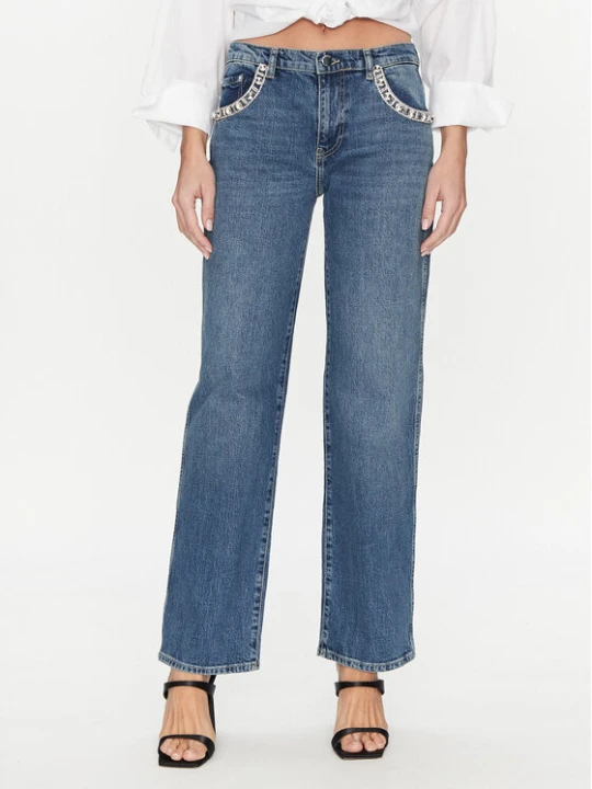 Zdjęcie produktu Guess Jeansy W5RA1N D5ACC Niebieski Skinny Fit