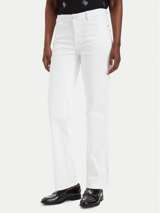 Zdjęcie produktu Guess Jeansy W6GA15 D0705 Biały Straight Fit