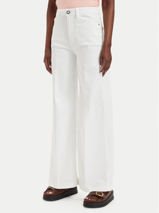 Zdjęcie produktu Guess Jeansy W6GA1C D0708 Biały Wide Leg
