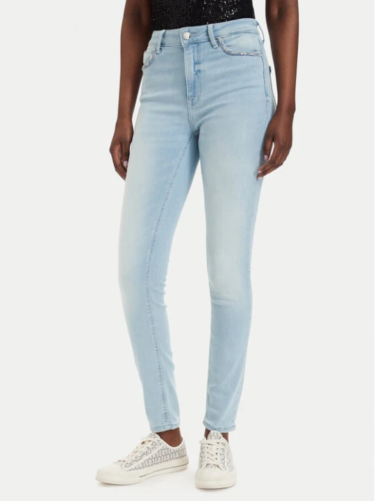 Zdjęcie produktu Guess Jeansy W6GA46 D0688 Niebieski Skinny Fit