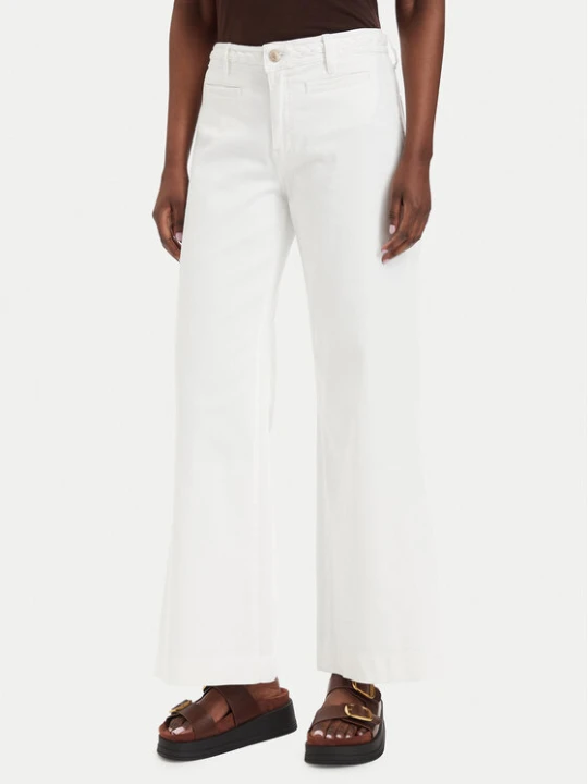 Zdjęcie produktu Guess Jeansy W6GB15 W1886 Kremowy Wide Leg